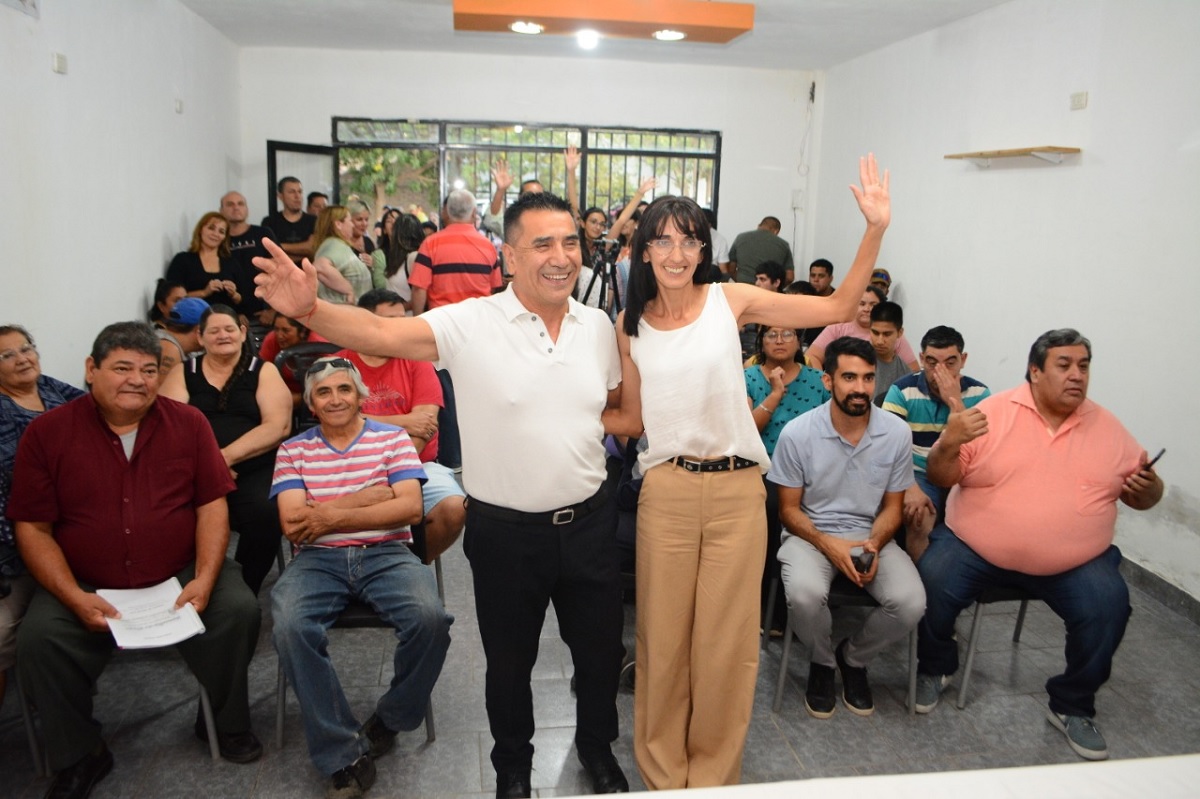 En un acto que se hizo en Picún Leufú se anunció su candidatura. (Foto: gentileza)