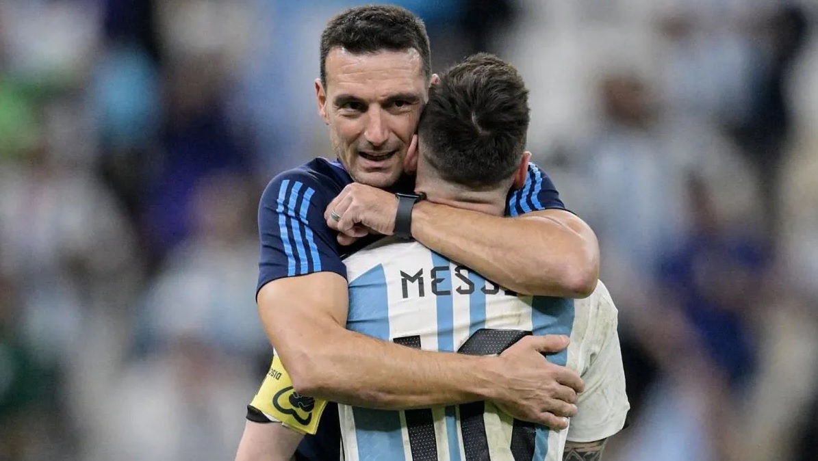 El entrenador no pierde la esperanza de contar con Messi en el próximo Mundial.