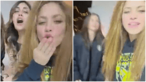Video: Shakira celebró el hit contra Gerard Piqué con amigas y fans