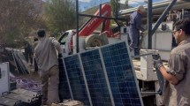 Imagen de El EPEN realizó el montaje de equipos de energía solar en el norte de Neuquén