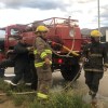 Imagen de Una vivienda fue arrasada por un incendio al este de Bariloche en la primera mañana del año