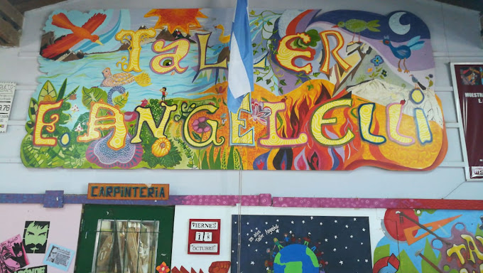 La escuela taller Angelelli, ubicada en las 34 Hectáreas, en el Alto, pertenece a la fundación Gente Nueva y anoche sufrió un incendio. Gentileza