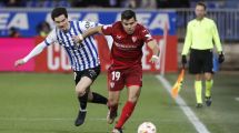 Imagen de Con el Huevo Acuña, Sevilla pasó de fase en la Copa del Rey y Sampaoli respira