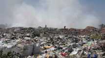 Imagen de Denunció en Buenos Aires la quema de basura a cielo abierto que se realiza en Vista Alegre