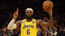 Imagen de LeBron James, el máximo goleador de la historia de la NBA