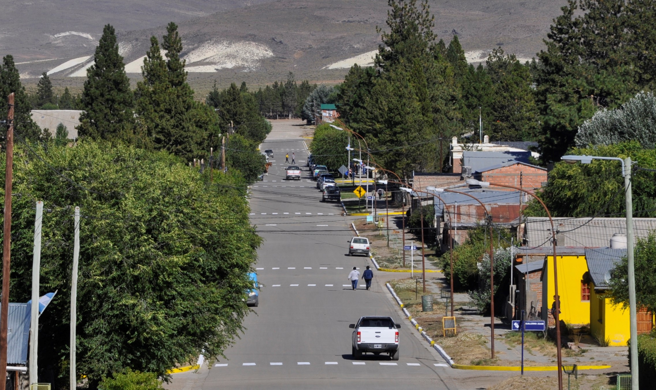 El pueblo crece en forma ordenada. Es un lugar tranquilo y seguro para vivir. Foto: José Mellado. 