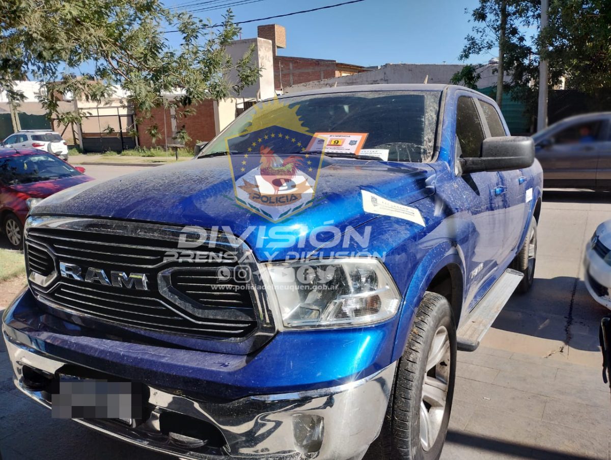 Por la causa, dos personas quedaron demoradas y luego recuperaron su libertad supeditada a la investigación. Foto: Policía de Neuquén