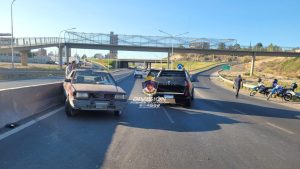 Tránsito colapsado en la Ruta 7, por un accidente en Neuquén 