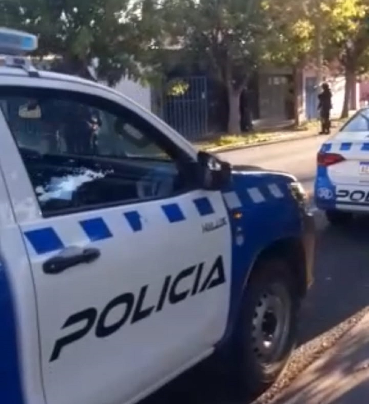 El oficial se encuentra internado en el policlinico (Archivo).-