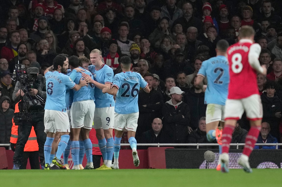 Manchester City jugó mejor que su rival y lo derrotó a domicilio. 