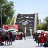 Video image: total cut on the Neuquén-Cipolletti bridges and on Route 22