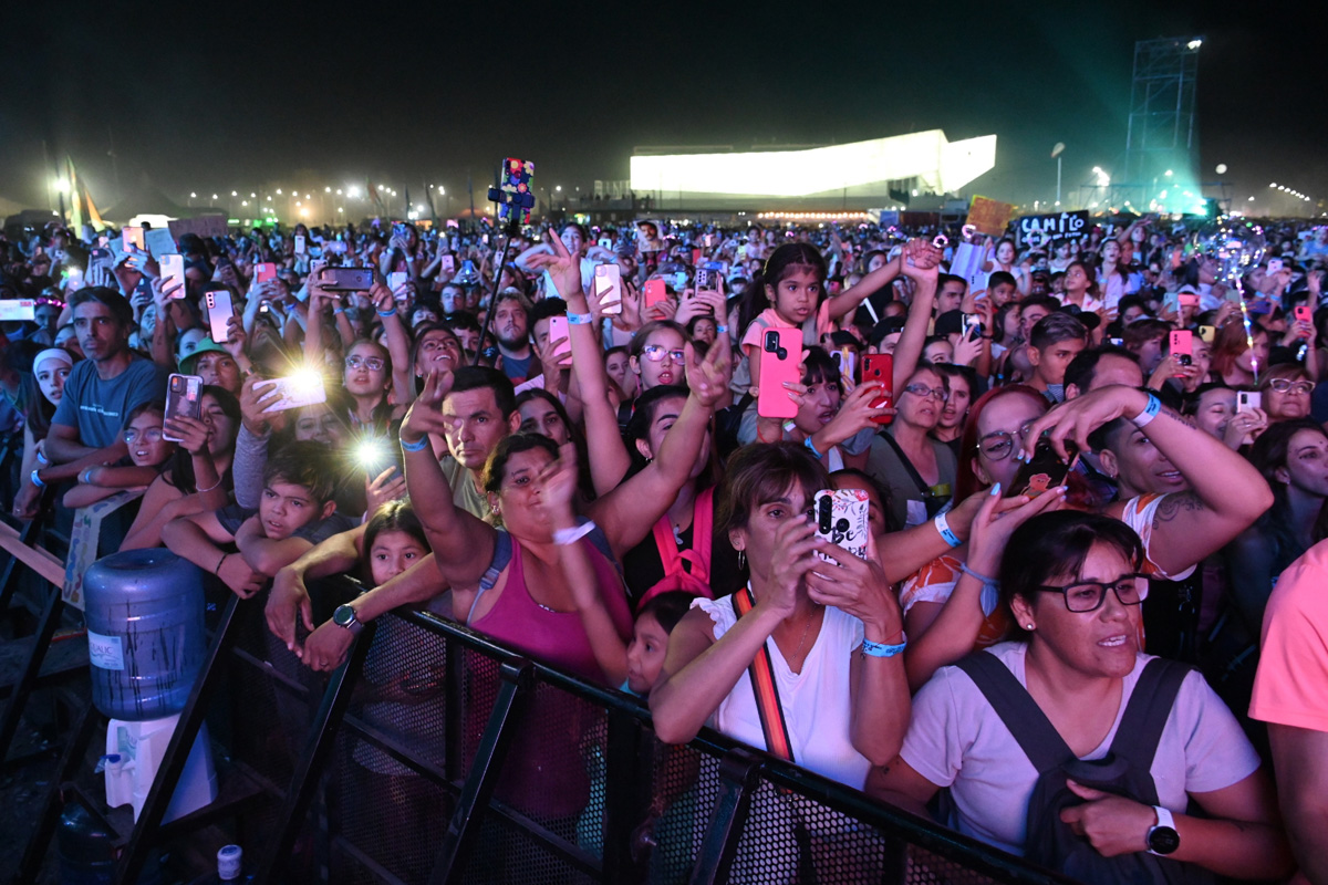 Fiesta de la Confluencia 2024 en Neuquén: se realizará del 8 al 13 de febrero. Foto archivo Florencia Salto. 