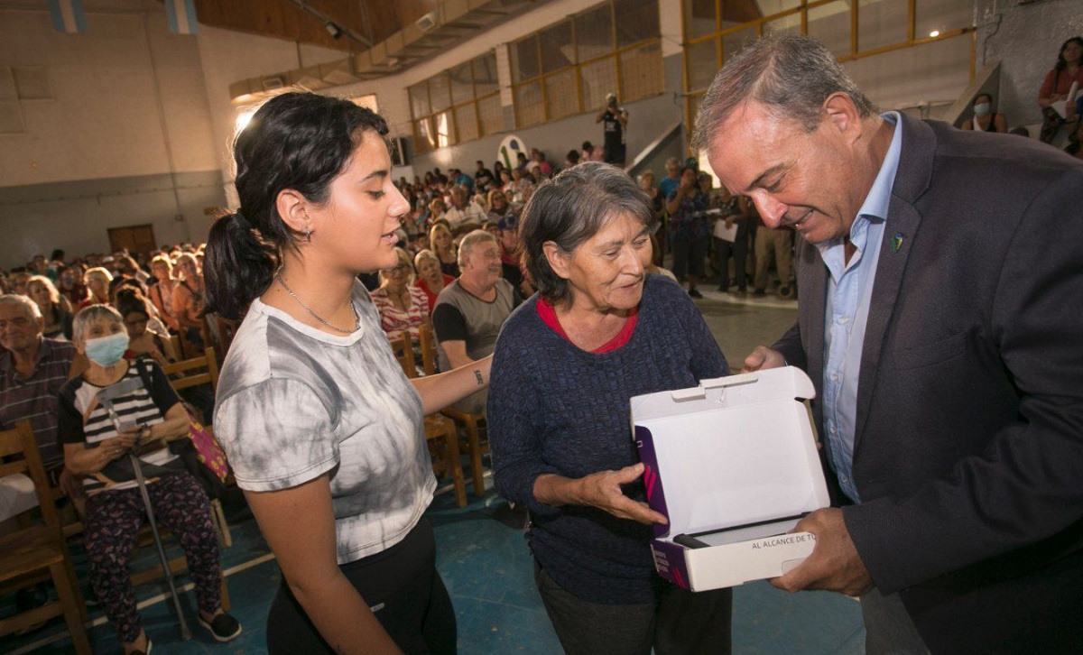 El acto fue encabezado por el intendente Pedro Pesatti. Foto: gentileza.