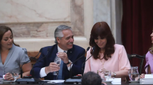 Imagen de Los gestos de aprobación de Cristina Kirchner en el mensaje de Alberto Fernández