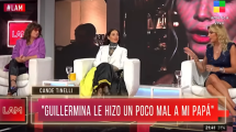 Imagen de La explosiva frase de Cande Tinelli contra Guillermina Valdés: «Le hizo un poco mal a mi papá»