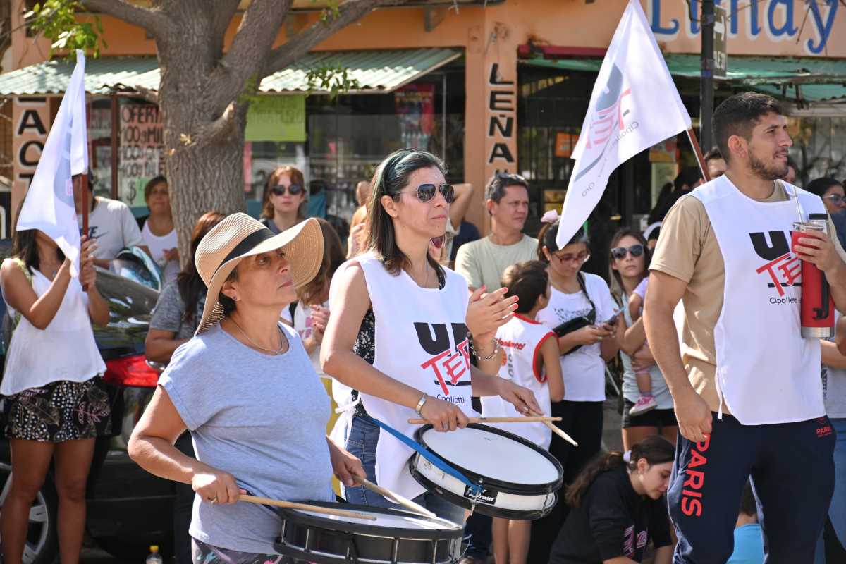 Unter Cipolletti anunció una protesta para este jueves. (Archivo Florencia Salto)