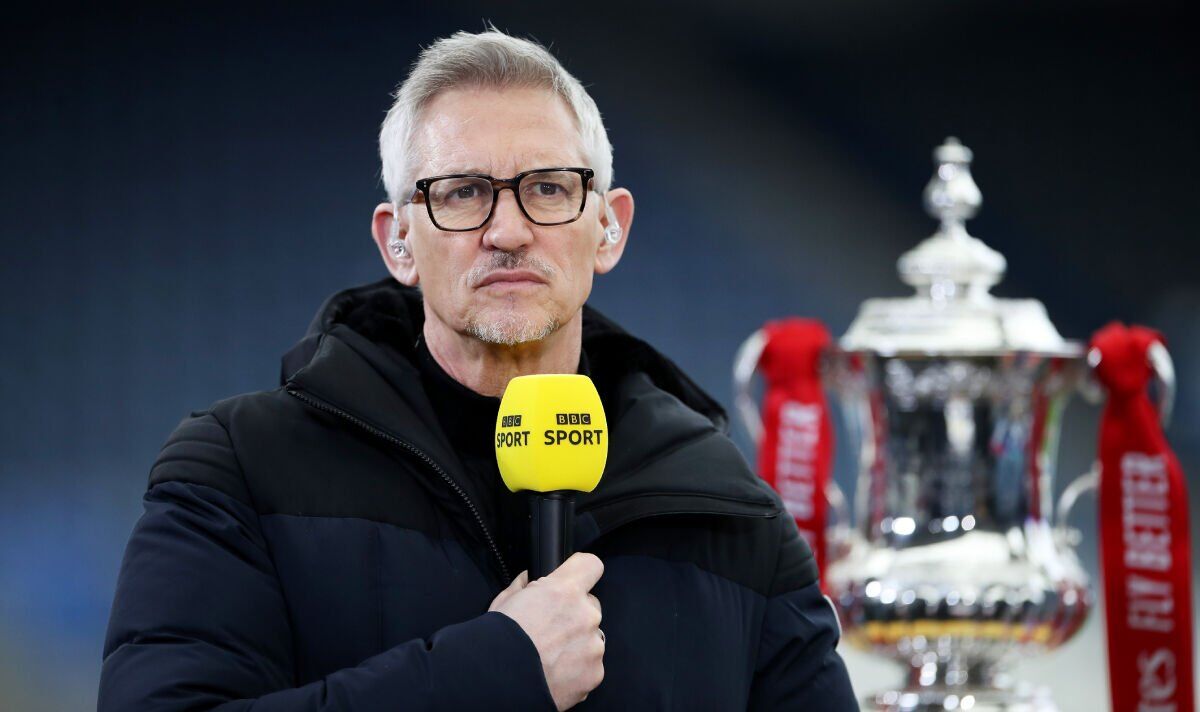 Gary Lineker fue suspendido por hablar en contra del gobierno británico.