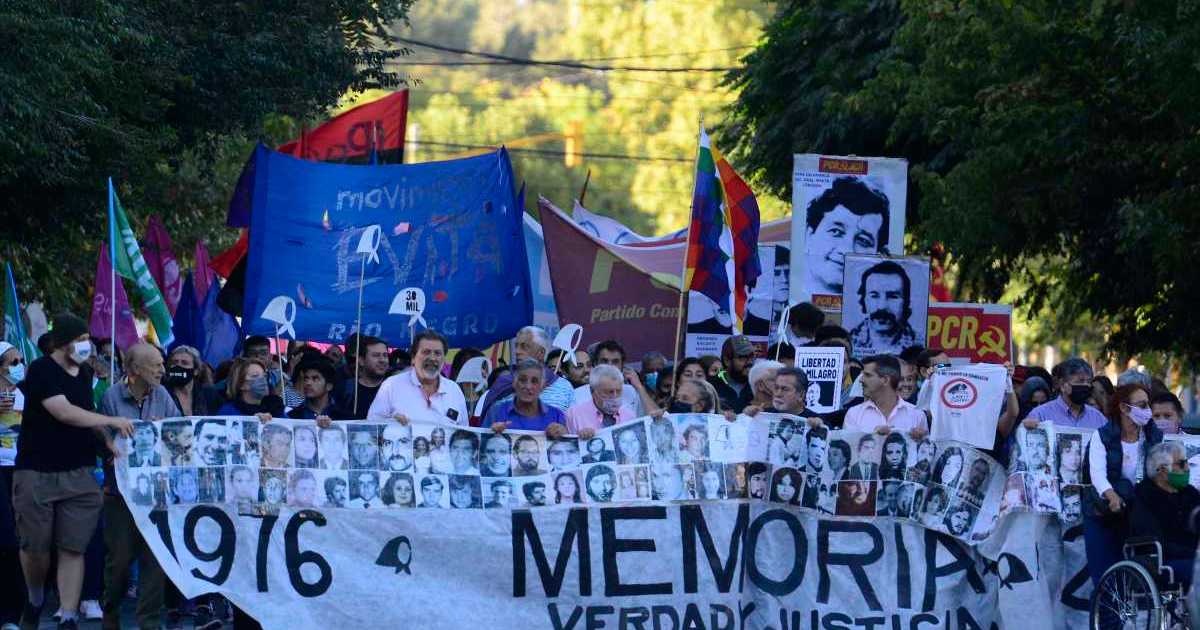 activities and marches for Memorial Day in Neuquén and Río Negro