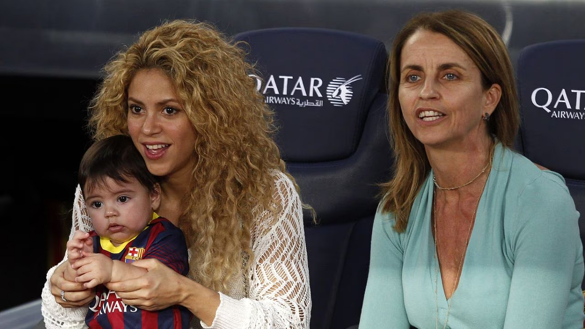 Revelan la actitud que tuvo la madre de Gerard Piqué en la separación con Shakira. 