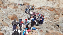 Imagen de Hicieron cumbre en el volcán Copahue por los veteranos y caídos de Malvinas