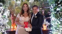 Imagen de La fiesta íntima de María Eugenia Vidal y Enrique «Quique» Sacco, luego de su casamiento