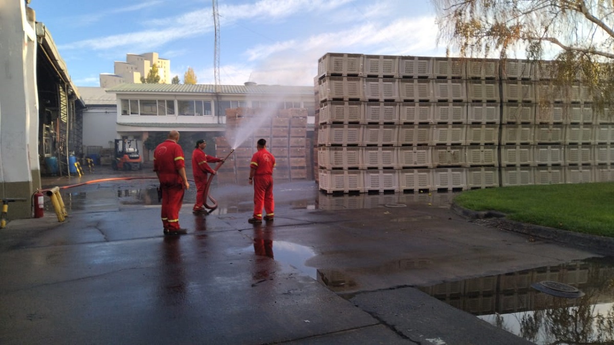 La fuga afectó la jornada de trabajo ya que los trabajadores no podrán ingresar al establecimiento por algunas horas.  