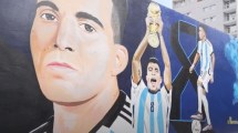 Imagen de Video: así quedó el mural del «Huevo» Acuña en Neuquén