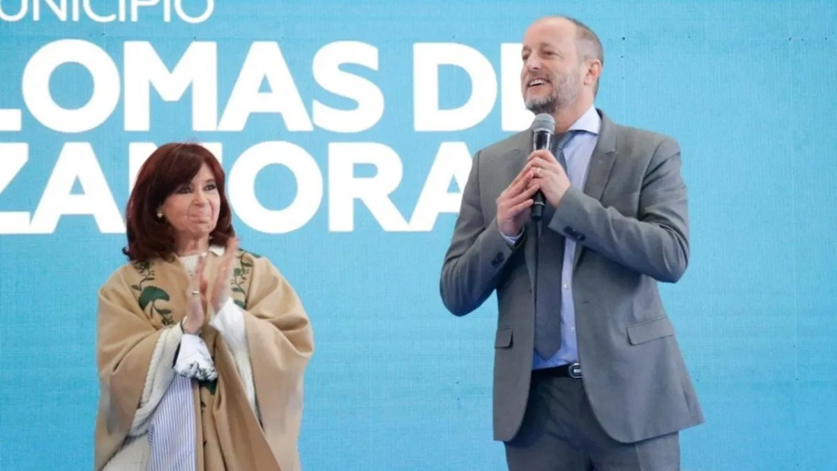 Martín Insaurralde tomó postura en el panorama electoral del PJ y posicionó la figura de la vicepresidenta como principal candidata. Foto Archivo.