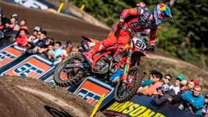 Motocross en Villa La Angostura: Jorge Prado fue el más rápido en la prueba clasificatoria