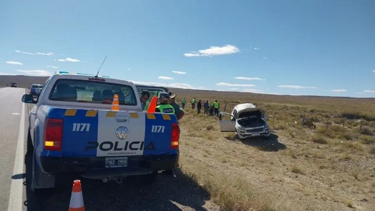 Quién era la mujer que murió en el trágico vuelco en la Ruta 14, cerca de Zapala Foto: Zapala on line  Gentileza