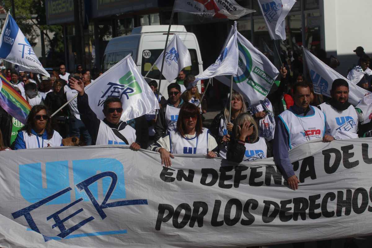 El gremio docente repudió el posteo de un comisario de San Antonio Oeste. Foto Archivo Pablo Leguizamon