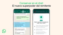 Imagen de WhatsApp te avisará si un contacto guarda los mensajes como favoritos