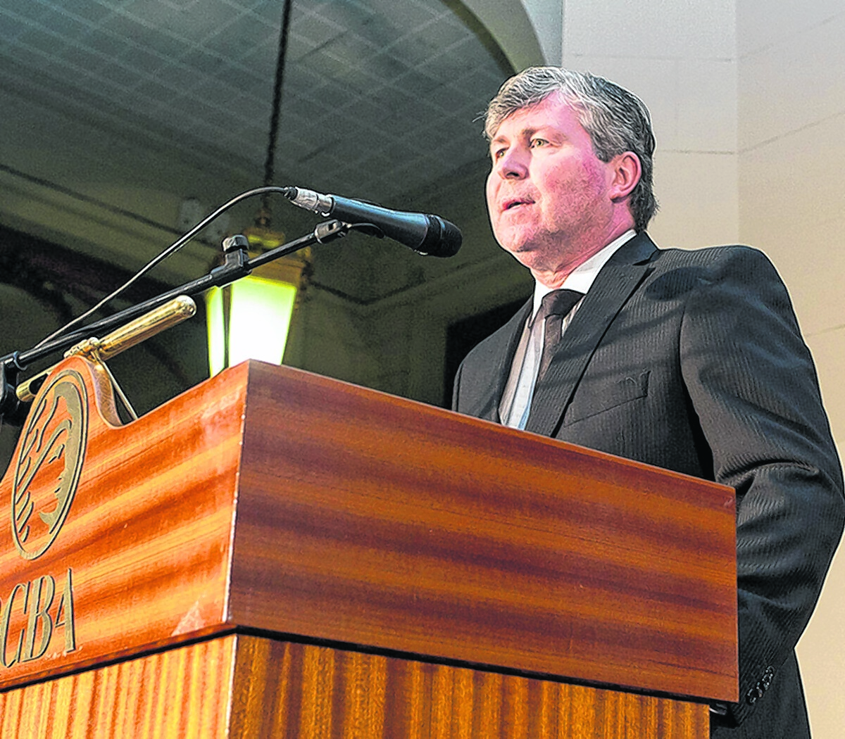 Héctor Marchi,  administrador histórico de la Corte Suprema.