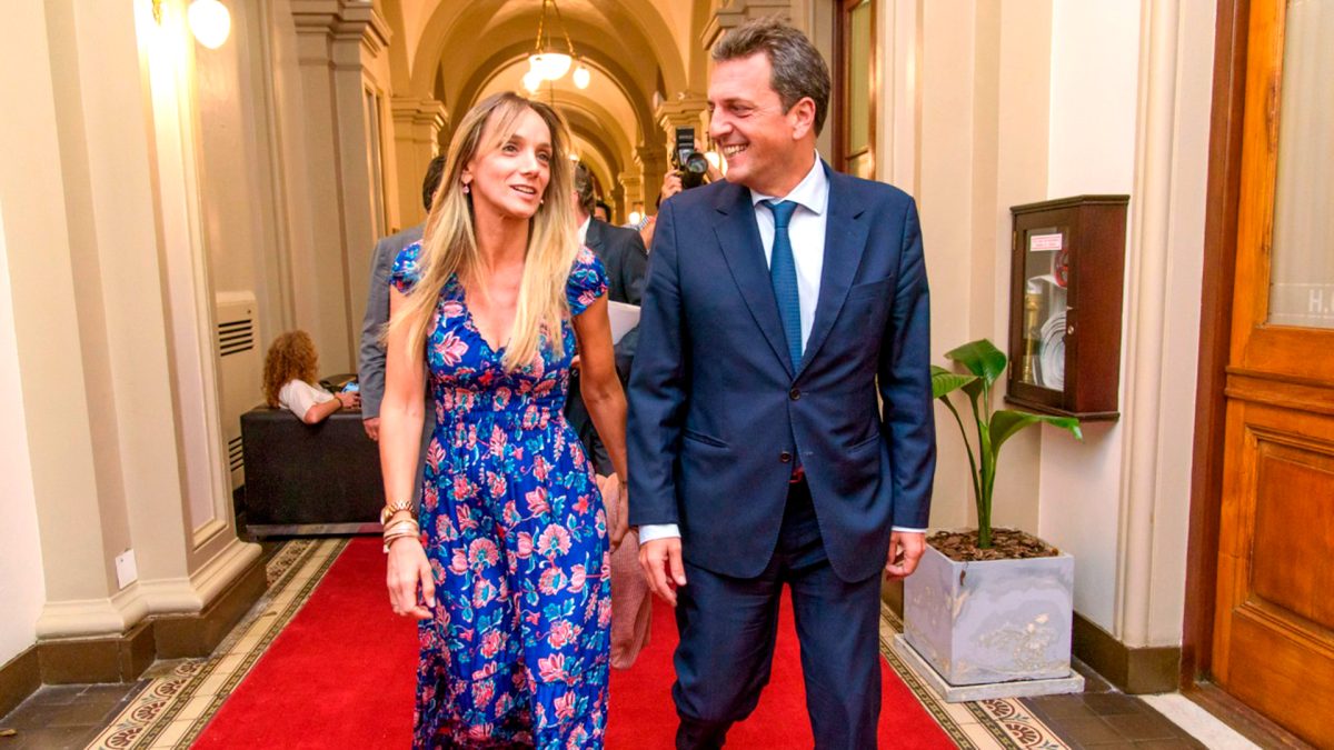 Malena Galmarini defendió en redes sociales a su marido, Sergio Massa.-