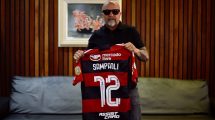 Imagen de Sampaoli fue presentado oficialmente como nuevo entrenador de Flamengo