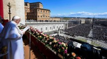 Imagen de El papa Francisco realizó la misa por el Domingo de Pascuas y pidió por la paz en Ucrania