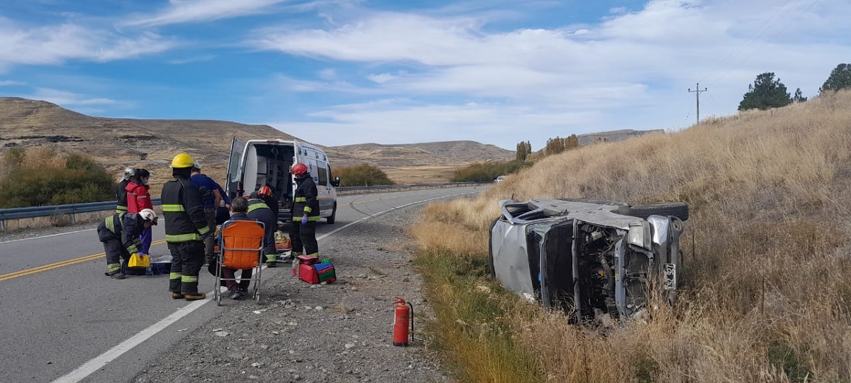 A pesar de la gravedad del accidente, no hubo heridos. Foto: Policía del Neuquén. 