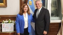 Imagen de La intendenta electa de Catriel se reunió con Alberto Fernández en Buenos Aires