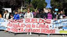 Imagen de La protesta policial se hizo sentir en las calles de Bariloche y crece el malestar