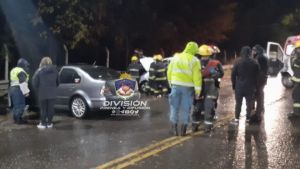 Un hombre herido en un choque sobre Ruta 40, en San Martín de los Andes