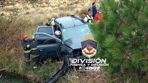 Triple choque en la Ruta 40 deja seis heridos, entre Junín y San Martín de Los Andes