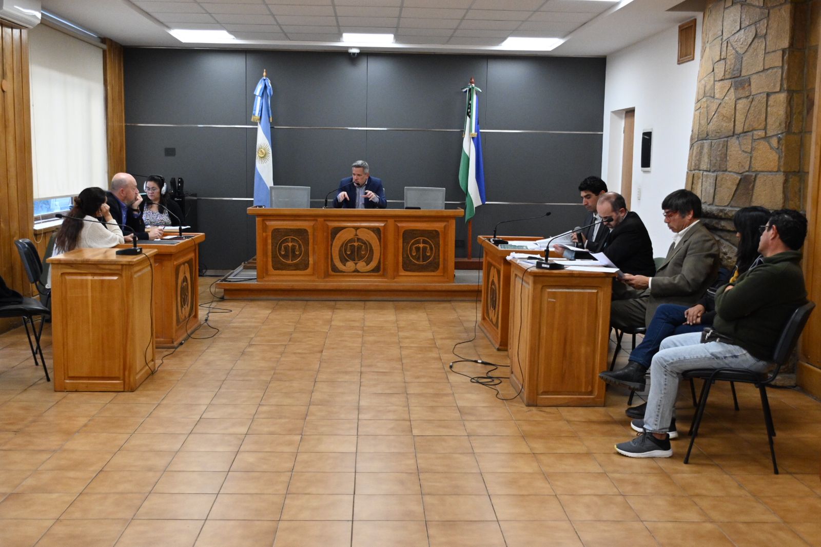 La audiencia se extendió por más de dos horas. Foto: Chino Leiva