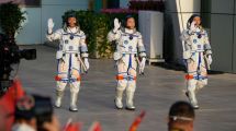 Imagen de El primer astronauta civil llega a la estación espacial de Tiangong