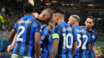 Imagen de Con Lautaro Martínez como capitán, Inter derrotó a Milan en la ida de las semis de Champions