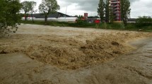 Imagen de Las tremendas imágenes del temporal que que obligó a cancelar la Fórmula 1 en Italia