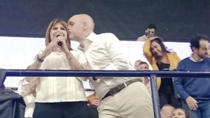 Larreta saludó con un beso Bullrich y se mostró conciliador durante el lanzamiento de campaña de Luis Juez en Córdoba