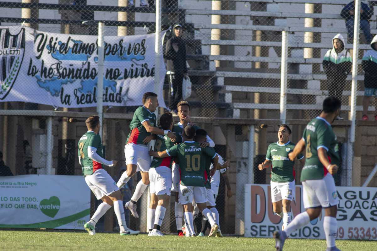 Sol de Mayo pisó fuerte en su visita a Cipolletti. (Foto: Juan Thomes)