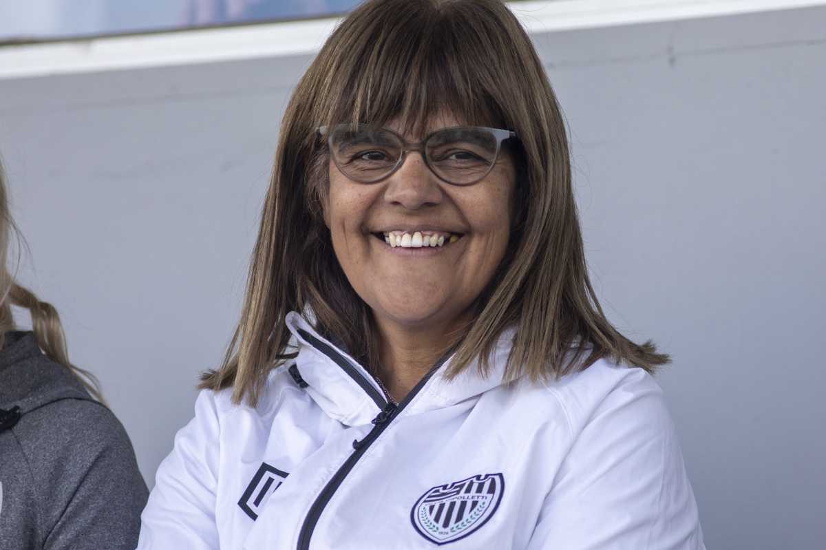 Mónica del Río, la presidenta del club Cipolletti que sufrió amenazas, anunció la fecha de las elecciones. (Archivo Juan Thomes)