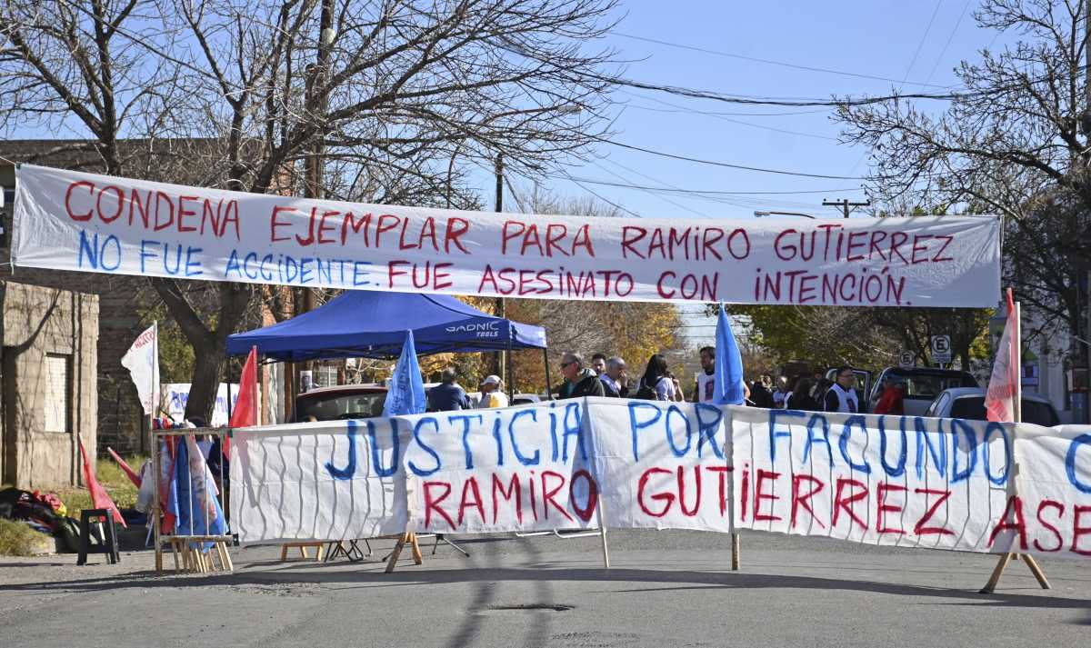 Hoy se realiza la tercer jornada del juicio por jurados en la Oficina Judicial de Cipolletti. Foto: Florencia Salto.