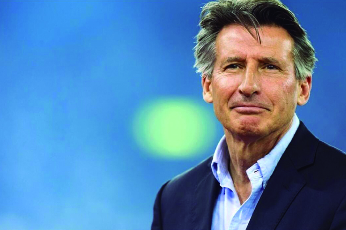 Sebastian Coe, presidente de la Federación Internacional de Atletismo. 